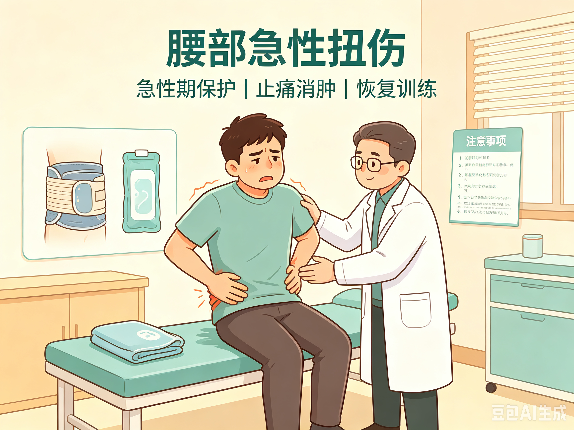 腰部急性扭伤